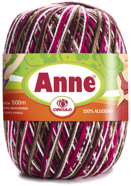 In Stock - Linha Para Crochê Anne 500 Circulo (770x890), Png Download