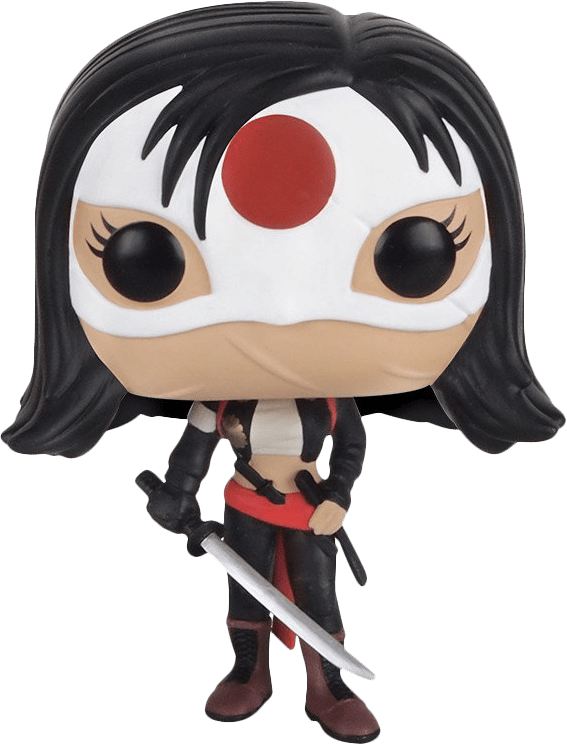 Suicide Squad - Funko Pop! Suicide Squad: Katana Vinyl Figurine (567x744), Png Download