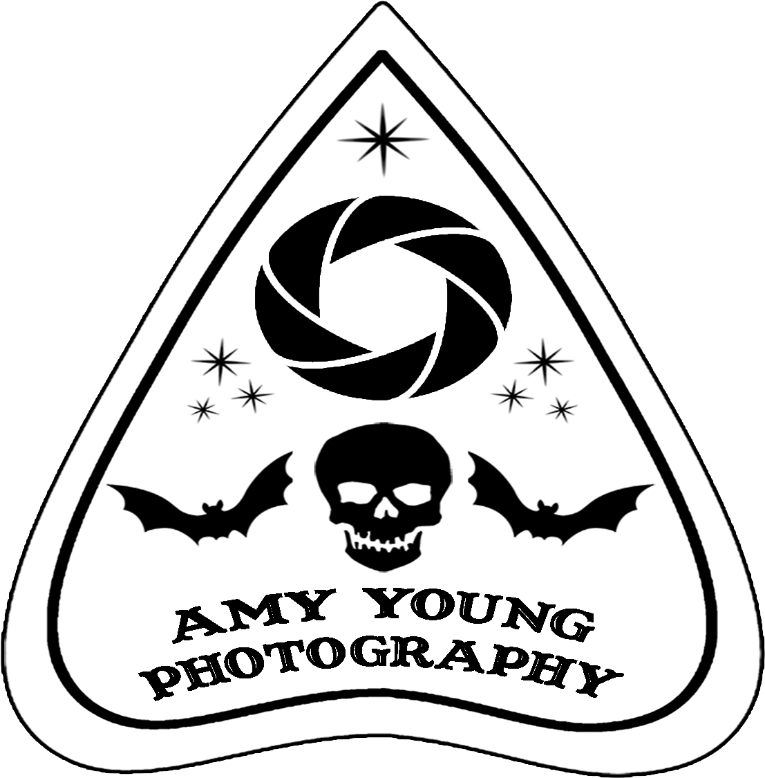 Image Of Ouija Board Tee - Skull And Crossbones (1200x1200), Png Download