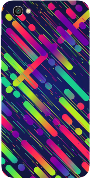 Colorful Light Sparking Printed Case Cover For Redmi - Wallpaper (600x600), Png Download