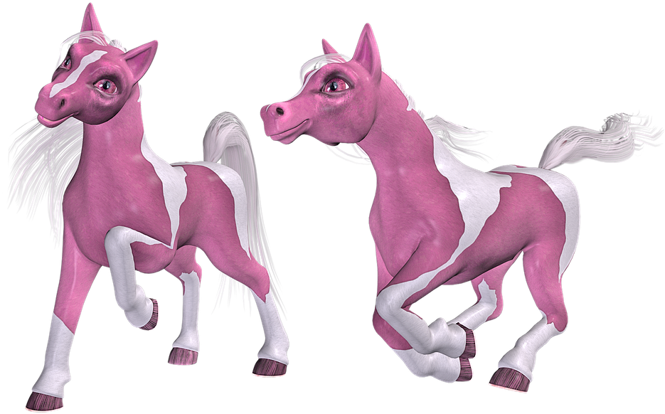 Pony, Ponies, Horse, Horses, Cute, Adorable, Sweet - Unique Teaching Kids Horse Cartoon (960x612), Png Download