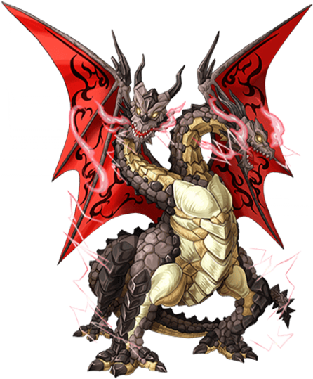 Alfard Transparent - 2 Headed Dragon Png (480x640), Png Download