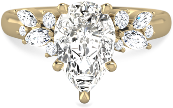 X1https - //cdn3 - Bigcommerce - Com/s-s2f88h5/products/ - Engagement Ring (650x650), Png Download
