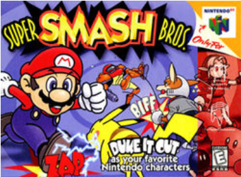 Screen 7 On Flowvella - Super Smash Bros Game Cartridge ~ N64 Nintendo 64 (894x692), Png Download