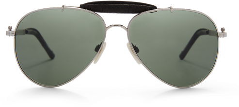 Western Pilot Sunglasses - Ralph Lauren Women's Western Pilot Sunglasses - Black/silver, (506x630), Png Download