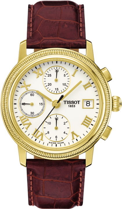 The Tissot Bridgeport Collection Is Where Classy Design - Tissot Rose Gold Mens Watch Automatic (471x800), Png Download