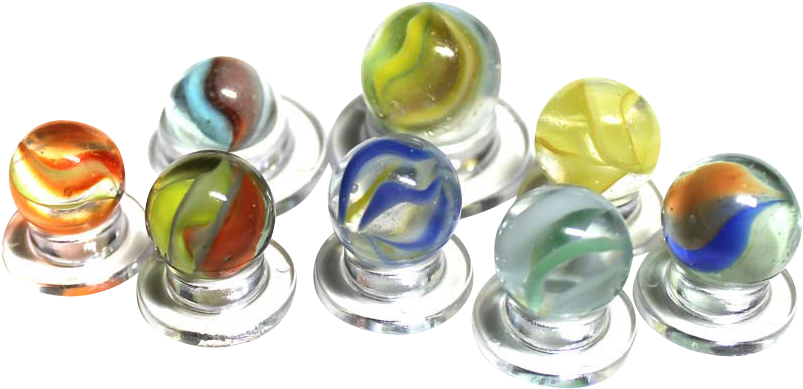 8 Vitro Agate Hybrid Marbles Cats Eye Aventurine Wonderful - Marbles Png (802x802), Png Download