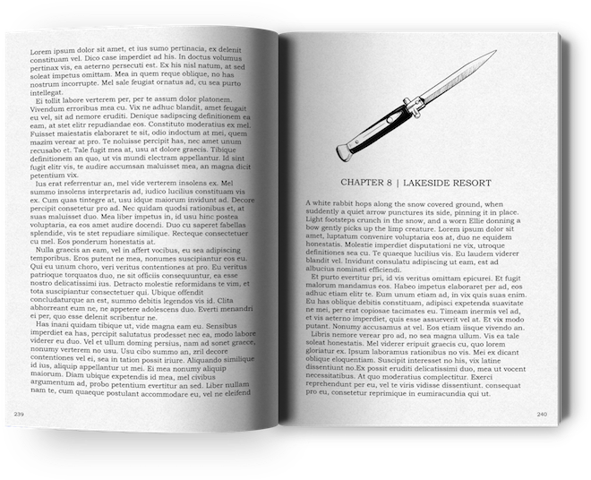 Lou Openbook Knife (792x588), Png Download