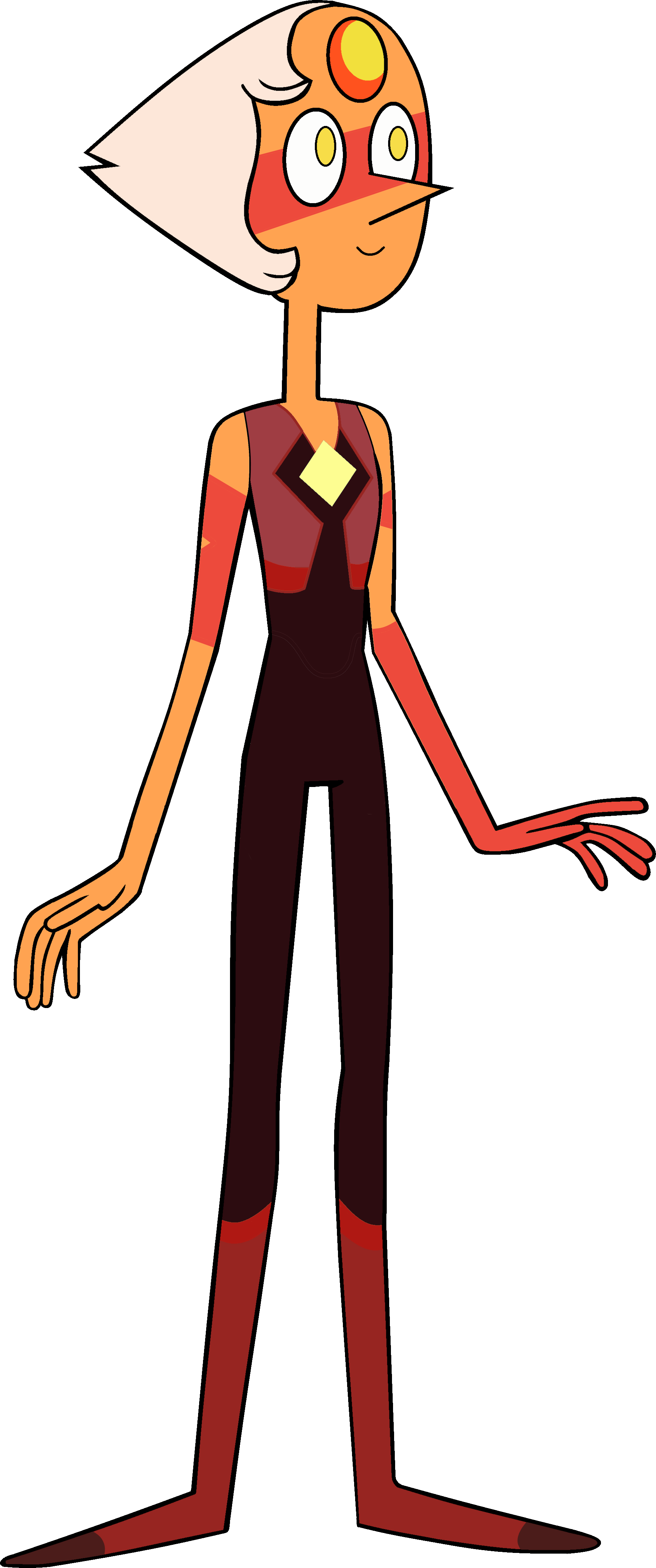 Pearl Spacesuit As Jasper - Pearl (1871x4469), Png Download