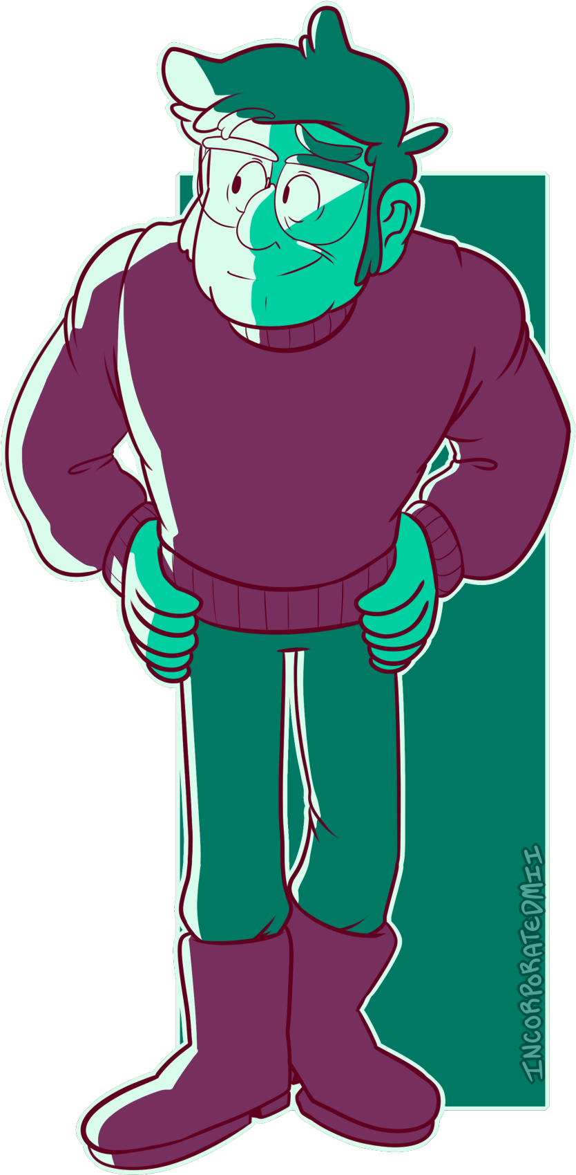 Gravity Falls Art, Cartoon Pics, Reverse Falls, Billdip, - Gravity Falls - Season 2 (1089x1920), Png Download