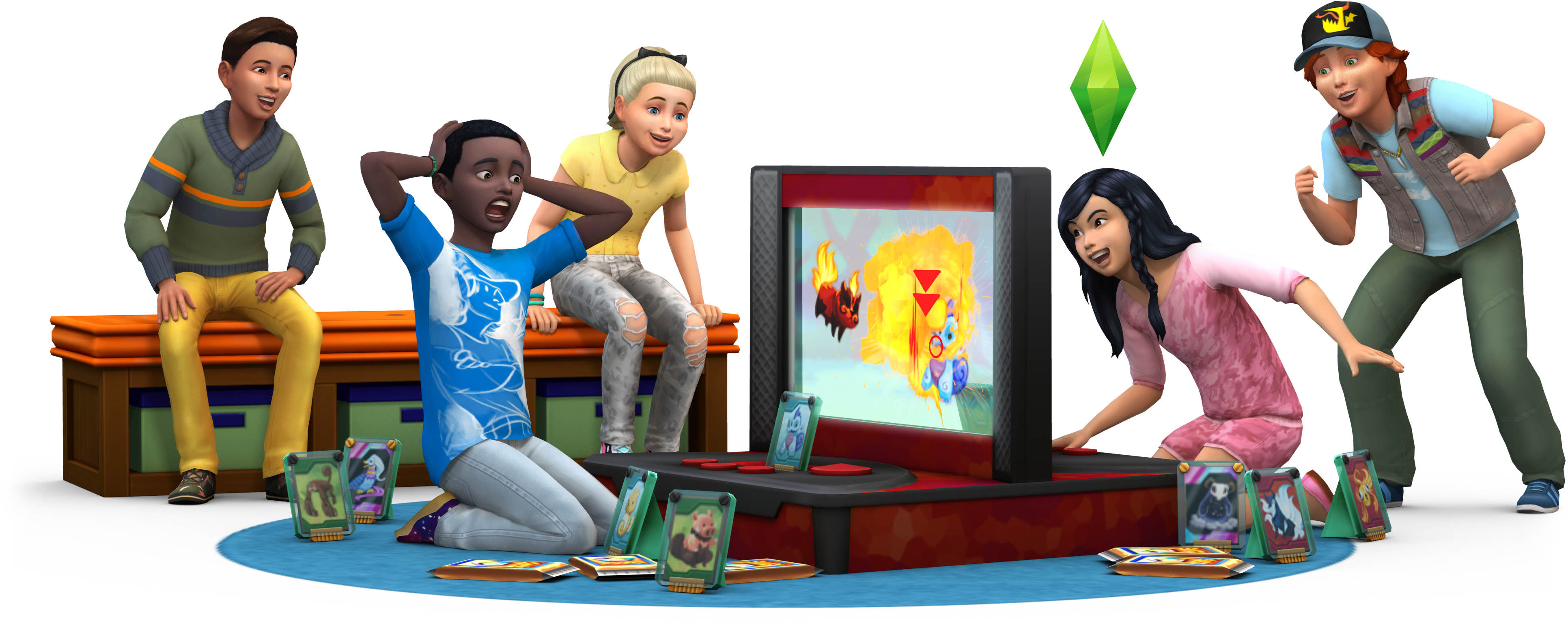 Sims 4 Kids Room Stuff Render (4000x2936), Png Download