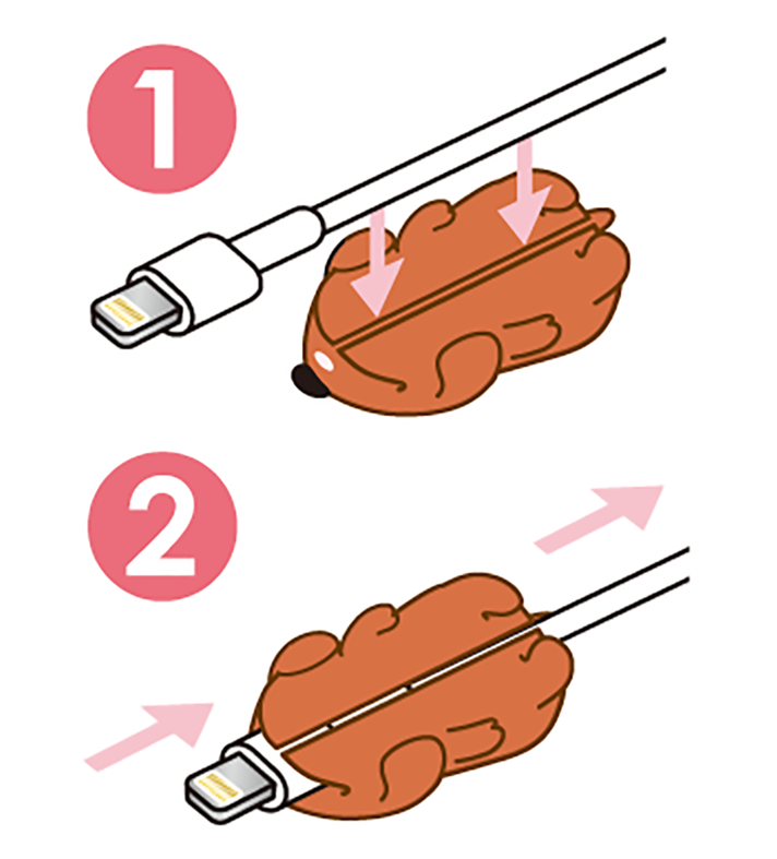 Frog Chewy - Cable Chompers (1080x1194), Png Download