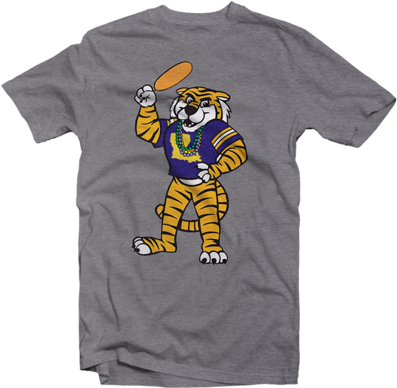 Lsu Tshirt, Lsu Football Tshirt, Corndog Tshirt - Fathead Ncaa Mascot Wall Decal; Lsu - Mike (600x600), Png Download