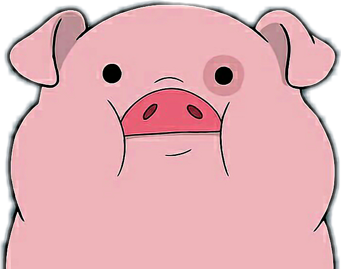 Pato Gravity Falls Png - Cerdo De Gravity Falls (698x552), Png Download