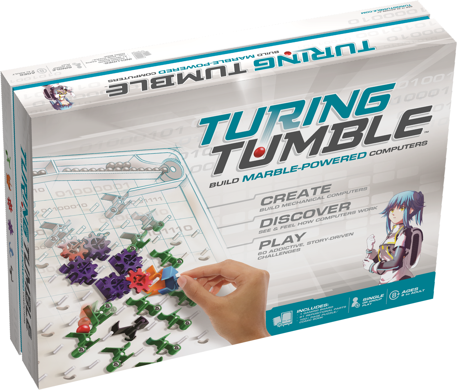 20171102 Just The Box 1024x1024@2x V=1518239002 - Turing Tumble (1655x1655), Png Download