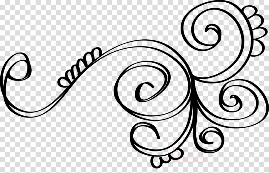 Download Swirl Doodle Png Clipart Design Coloring Book - Doodles Png (900x580), Png Download