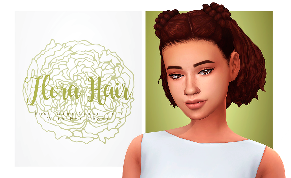 • Comes Will All Ea Hair Colors - Isjao Flora Hair (1178x720), Png Download