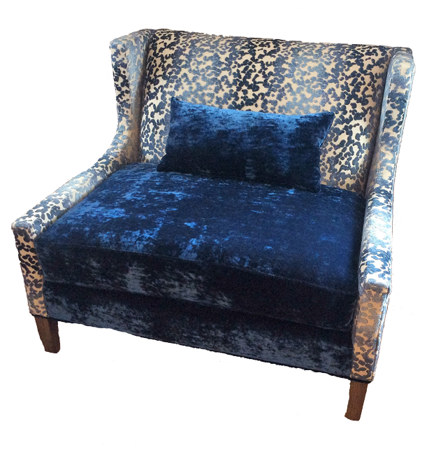 Benches And Ottoman - Club Chair (718x718), Png Download