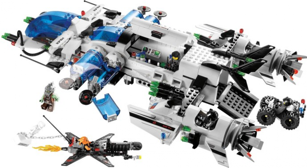 Lego Space Police Sets (980x980), Png Download