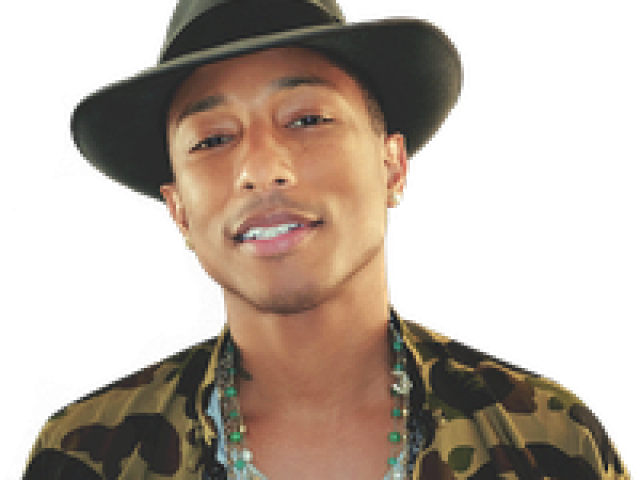 Pharrell Williams Clipart Williams Png - Pharrell Williams No Background (640x480), Png Download