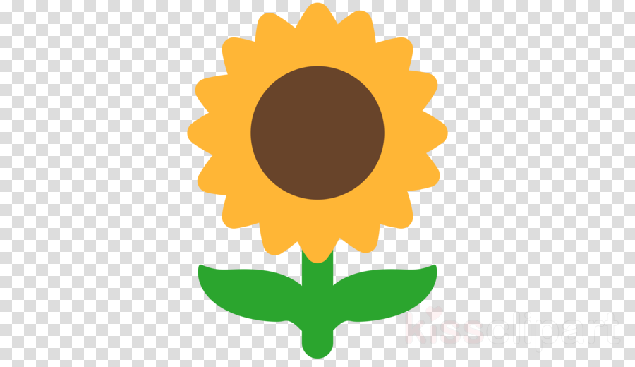 Download Facebook Emoji Sunflower Png Clipart Emoji - Emoji Sunflower Png (900x520), Png Download