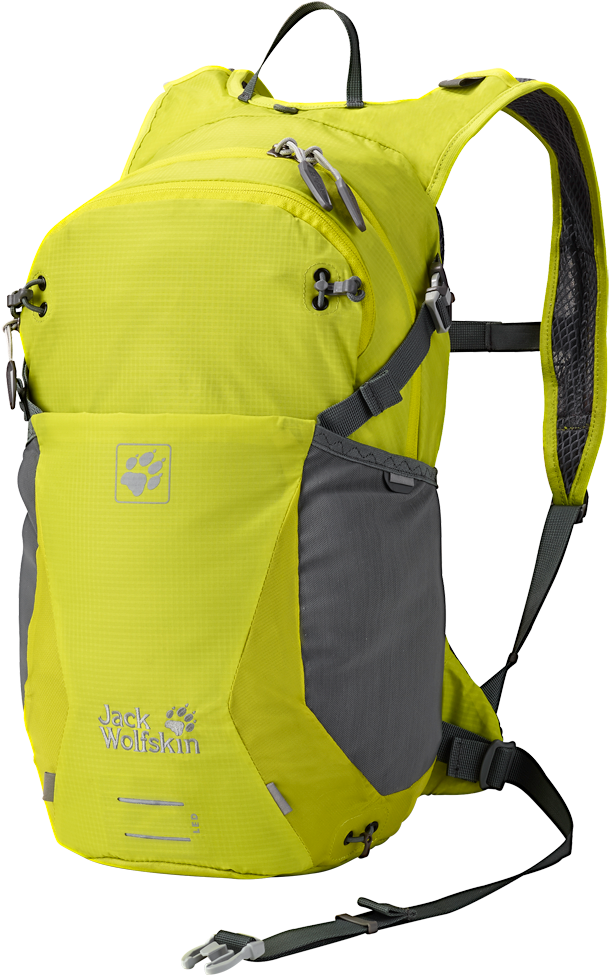 Jack Wolfskin Ham Rock 16,jack Wolfskin Nova Scotia,sale - Jack Wolfskin Ham Rock 16 Rucksack Flashing Green (1024x1024), Png Download