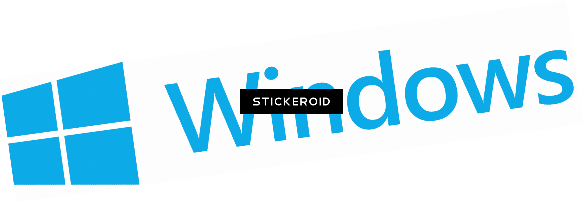 Windows Logo - Windows 8 (2040x712), Png Download