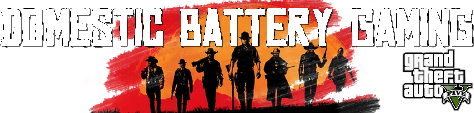 Domestic Battery Gaming - Grand Theft Auto V (1530x364), Png Download