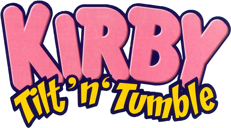Kirby Tilt 'n' Tumble Logo - Kirby Tilt N Tumble 2 Gamecube (764x428), Png Download