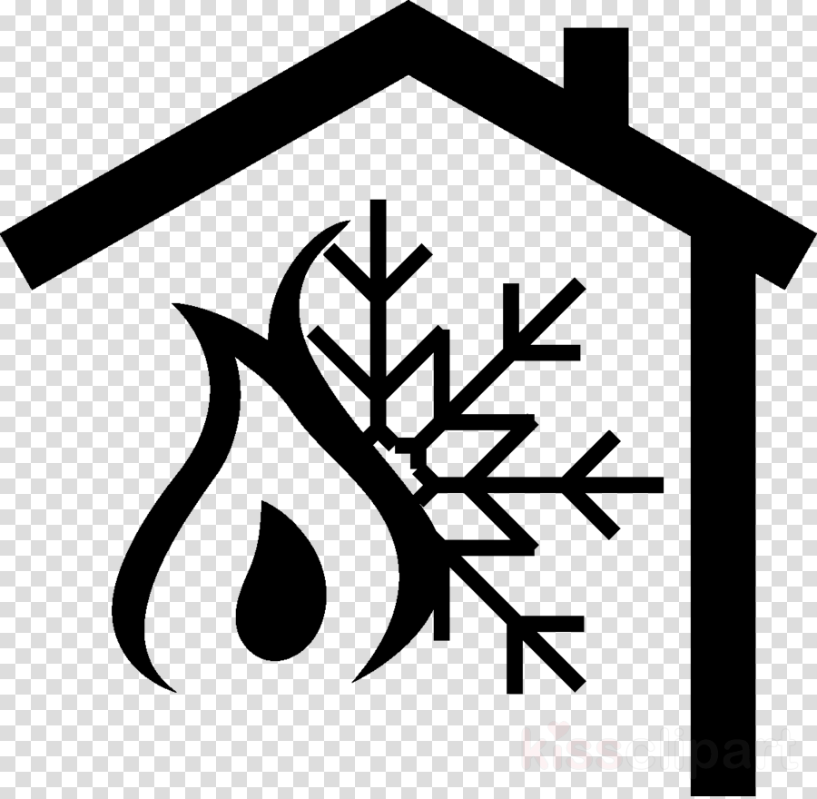 Download Heating Cooling Icon Png Clipart Computer - Simple Snowflake Outline (900x880), Png Download