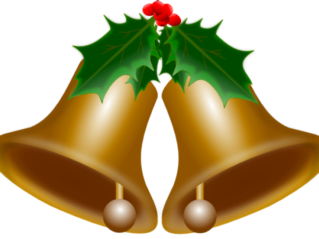 Bell Clipart Jingling - Holiday Bells Clip Art (640x480), Png Download