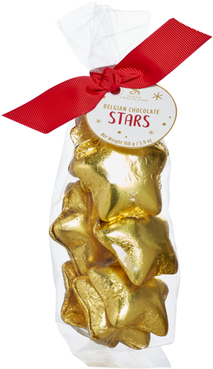 Milk Chocolate North Pole Stars Bag Sold Out - North (600x600), Png Download
