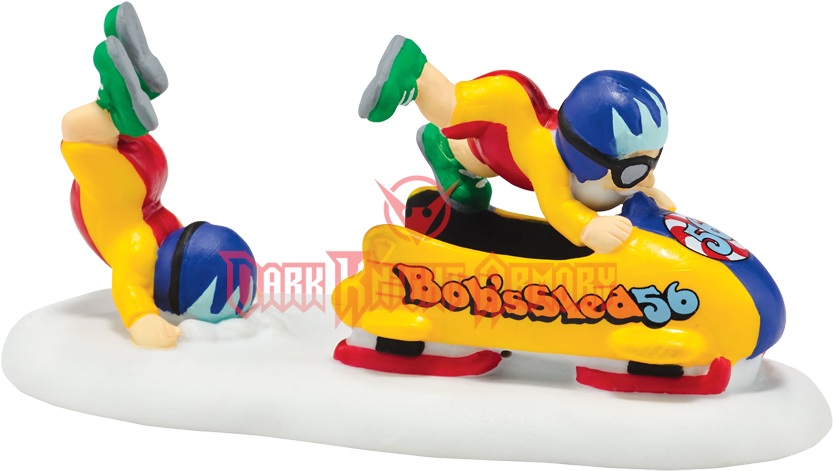 North Pole Series By Department - Bob's Sled Thrill Ride And Face Plant Set - Department (850x850), Png Download