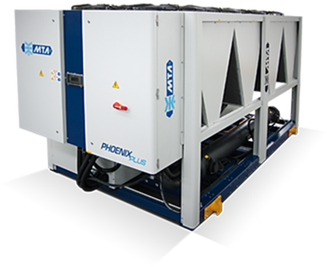 Air Cooled Chillers - Mta Air Conditioning Chiller (900x670), Png Download
