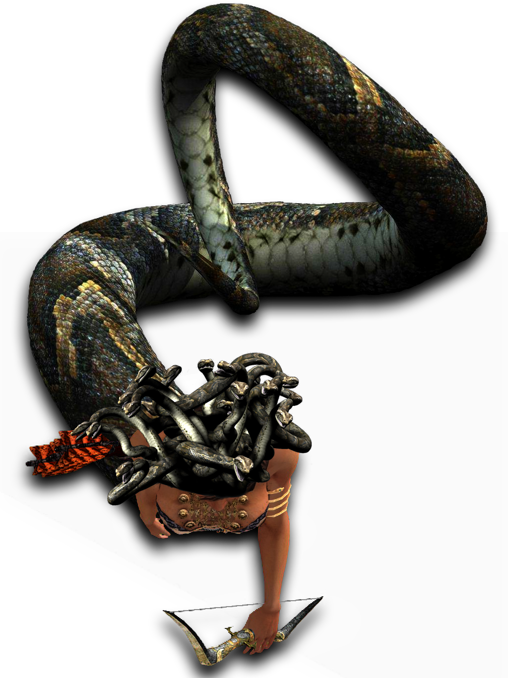 Midweek Media Sharing - Medusa Token 5e (1024x1368), Png Download