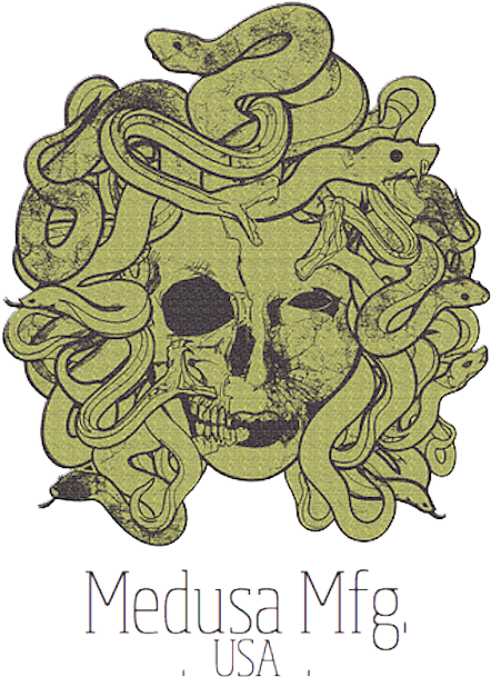 Medusa Manufacturing - Medusa Snake Hair (724x660), Png Download