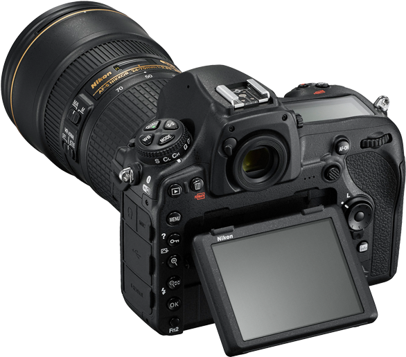 Download Other Noteworthy Features Include A - Nikon D850 Dslr Camera -  Black, Body Only PNG Image with No Background 