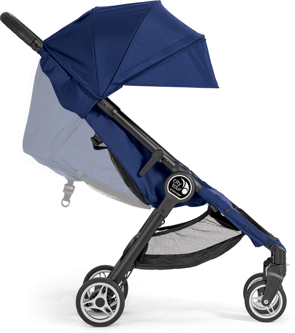 The Easy Multipositon Recline Ensures Travel Comfort - Baby Jogger City Tour Recline (1208x1364), Png Download
