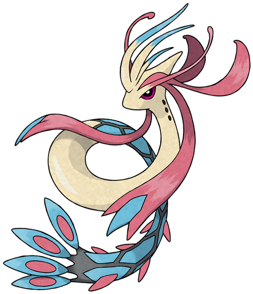 Mega Milotic Fan Made By Pokeluka-d6ia4kq - Mega Milotic Pokemon (520x600), Png Download