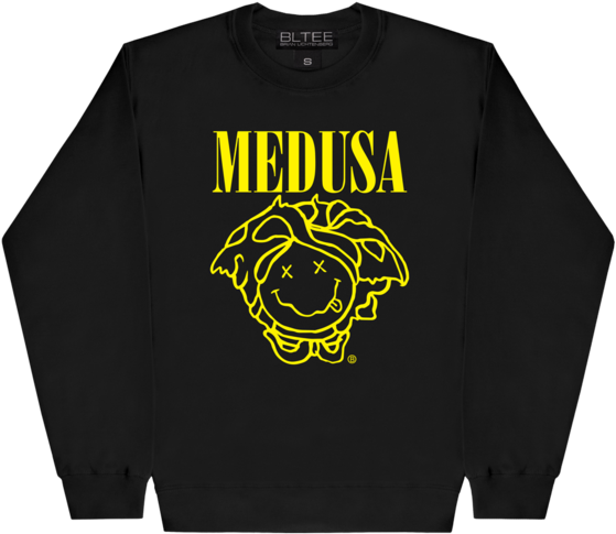 Medusa Sweatshirt - Brothers Listen To The Music (598x600), Png Download