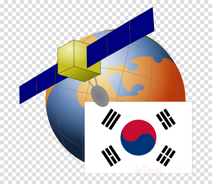 Korea Flag Clipart Flag Of South Korea Flag Of North - Black Heart Transparent Background (900x780), Png Download