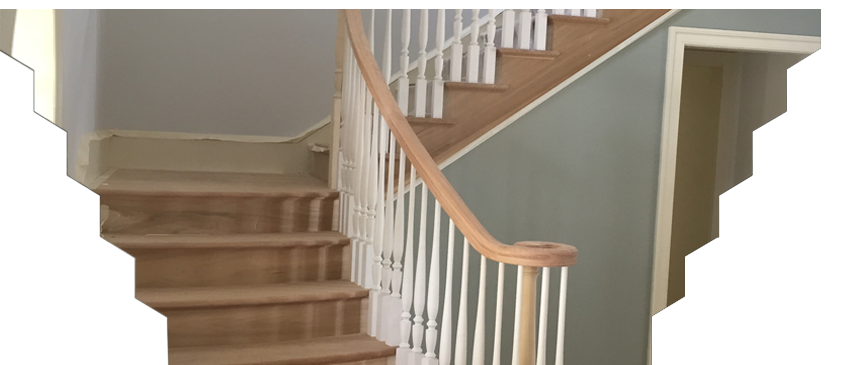 Richard Herrmann Stair Builders, Inc - Stairs (847x365), Png Download