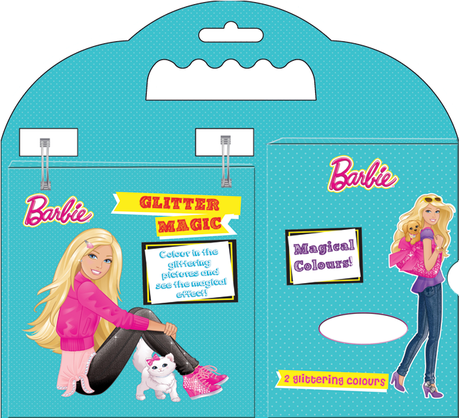 My Carry Along Set - Barbie Spark Letastic Cushion (pink) (842x618), Png Download