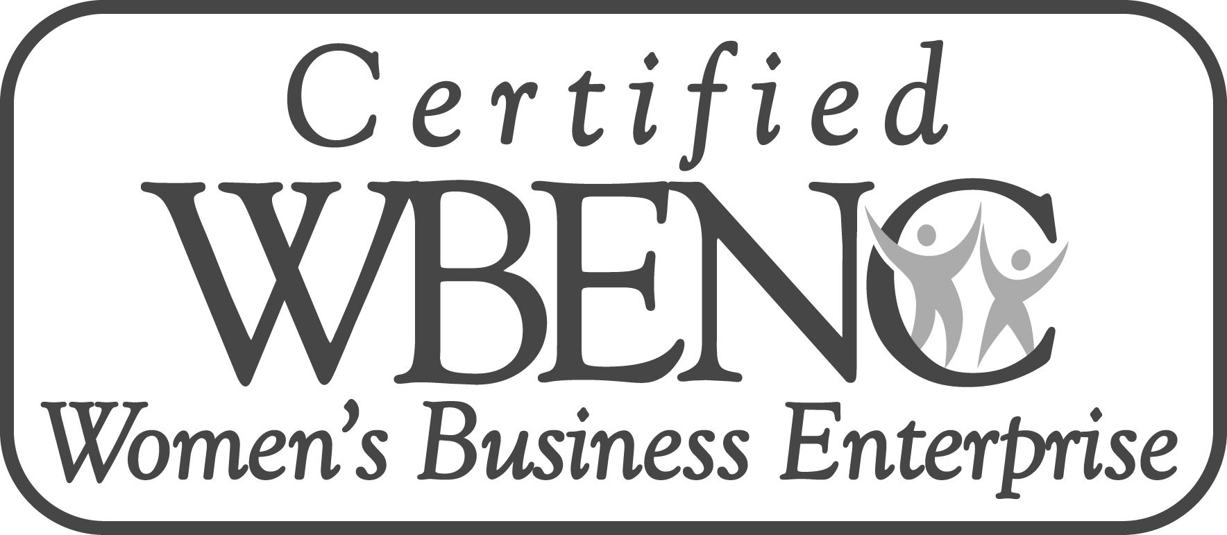 H - Certified Women's Business Enterprise (1768x771), Png Download