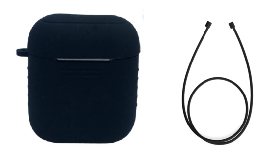 For Airpods Looped Silicone Case &/or Strap - Messenger Bag (800x800), Png Download