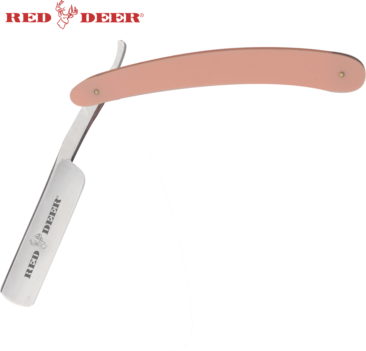 Pink Red Deer Shaving Barber Vintage Straight Razor, - Black Red Deer Shaving Barber Vintage Straight Razor (1500x1500), Png Download