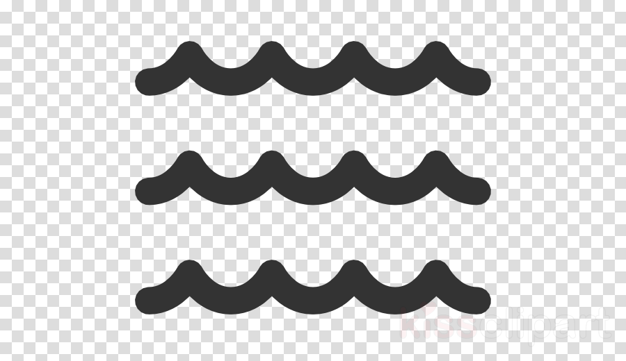 Sea Ico Clipart Wind Wave Clip Art - Black Wave Vector Png (900x520), Png Download