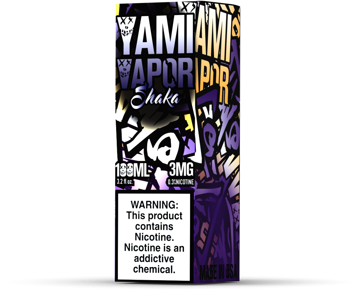 Shaka - Yami Vapor - 100ml - Vapor (1200x1200), Png Download