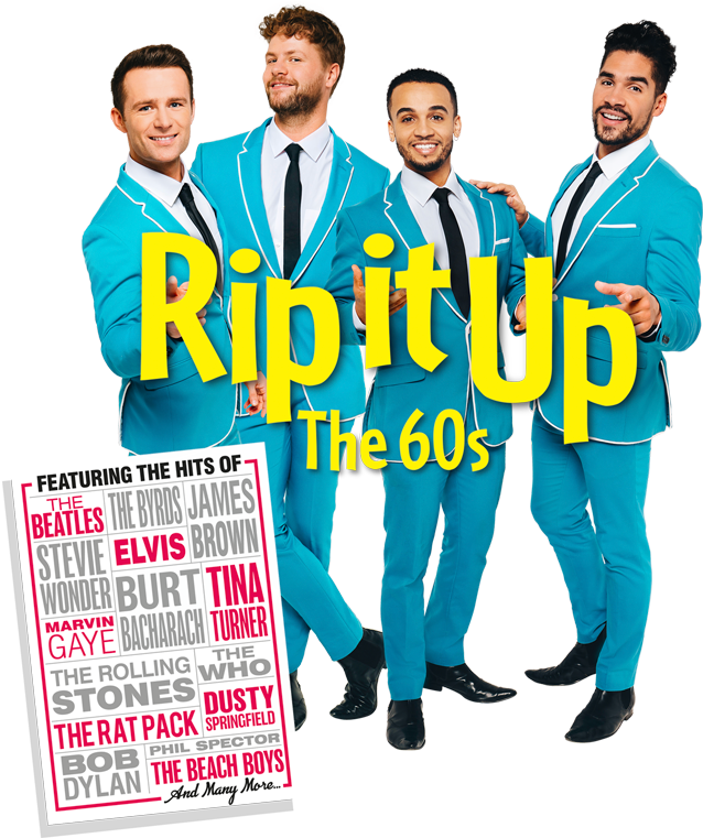 Rip It Up The 60s (650x760), Png Download