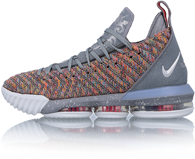 Lebron Xvi "multicolor" - Nike Men's Lebron 16 Basketball Shoes (1000x1000), Png Download